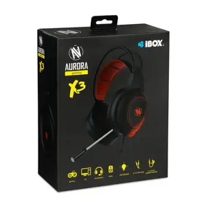 "I-BOX X3" ŽAIDIMŲ AUSINĖS, LED