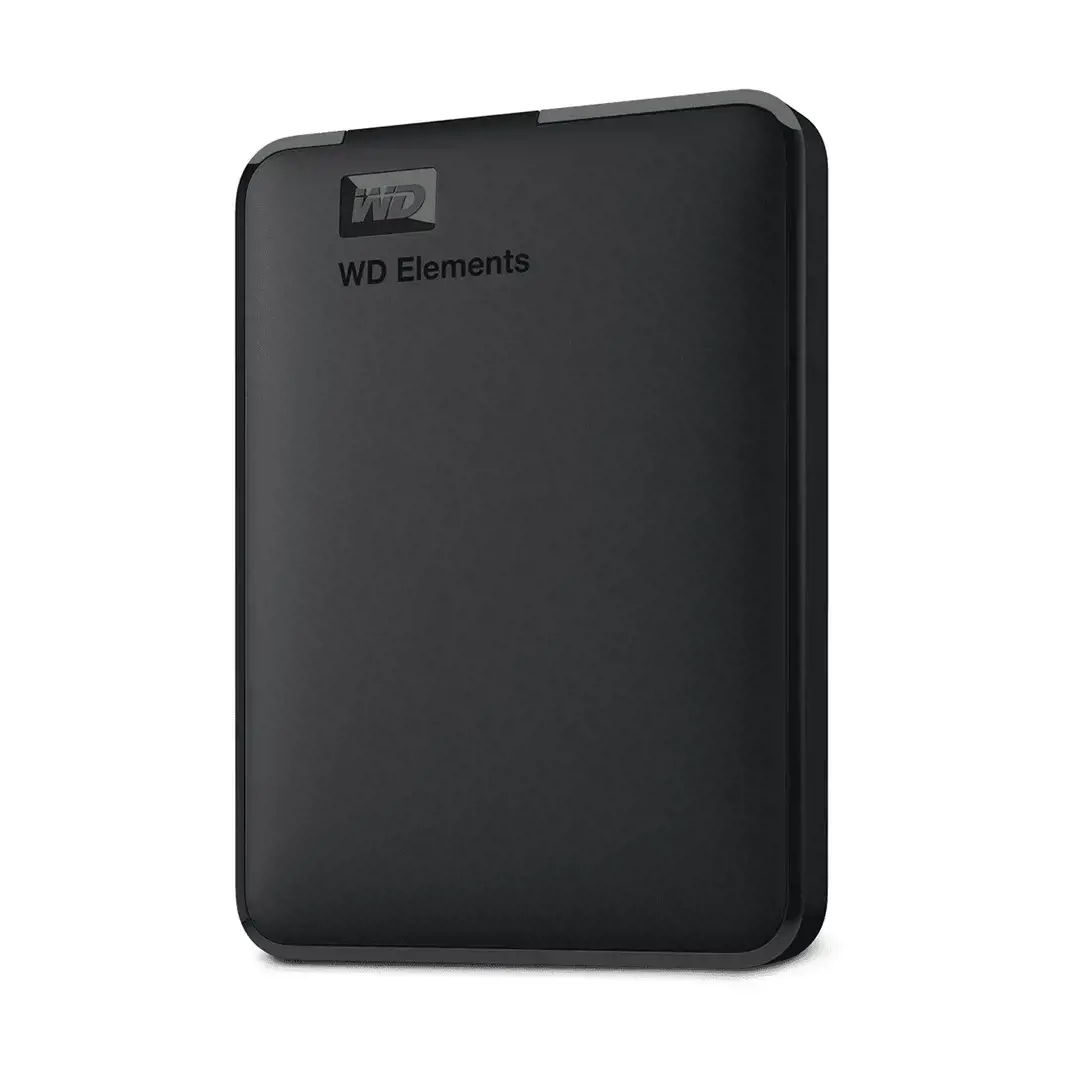 "WD Elements" 5 TB kietasis diskas USB3.0 nešiojamasis 2,5 colio RTL išorinis juodos spalvos