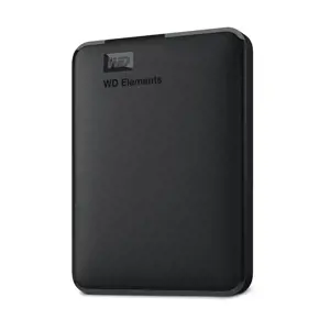 "WD Elements" 5 TB kietasis diskas USB3.0 nešiojamasis 2,5 colio RTL išorinis juodos spalvos