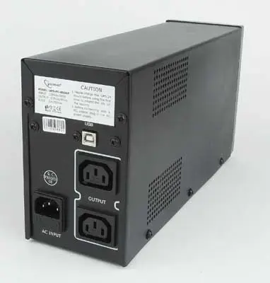 GEMBIRD UPS-PC-850AP UPS Energenie by Gembird 850VA, su AVR, 450WAT, USB, išplėstinis