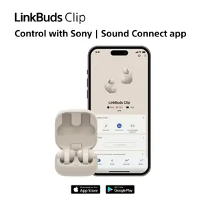 Sony LinkBuds WF-LC900 Clip Open-Ear Headphones,  Black | Sony