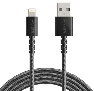Anker Powerline Select+, 1.8 m, USB A, Lightning, Black
