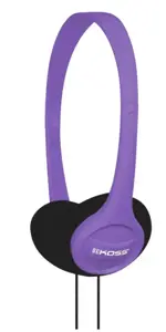 "Koss" laidinės ausinės KPH7v, 3,5 mm, 3,5 mm, violetinės spalvos