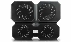 "deepcool Multicore x6" nešiojamojo kompiuterio aušintuvas iki 15,6" .900g g, 380X295X24mm mm, juodas