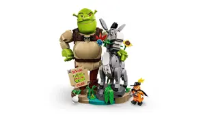 LEGO ICONS 72423 Shrek, Donkey and Puss in Boots
