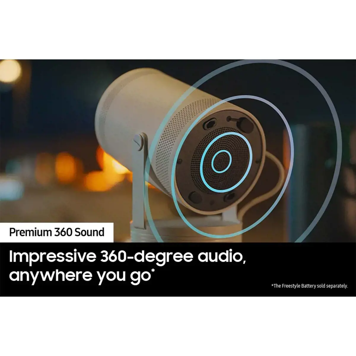 Samsung SP-LFF3CLAXXXH, 762 - 2540 mm (30 - 100"), 0.8 - 2.7 m, Wi-Fi 5 (802.11ac), High Dynamic Range 10+ (HDR10 Plus), Hybrid Log-Gamma (HLG), Samsung TV Plus, Tizen