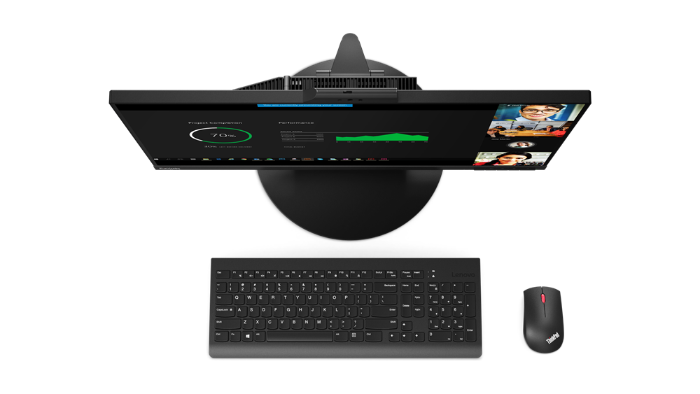 Monitorius Lenovo ThinkCentre Tiny-In-One 27, 68.6 cm (27"), 2560 x 1440 pixels, Quad HD, LED, 14 ms, Black