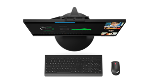 Monitorius Lenovo ThinkCentre Tiny-In-One 27, 68.6 cm (27"), 2560 x 1440 pixels, Quad HD, LED, 14 ms, Black
