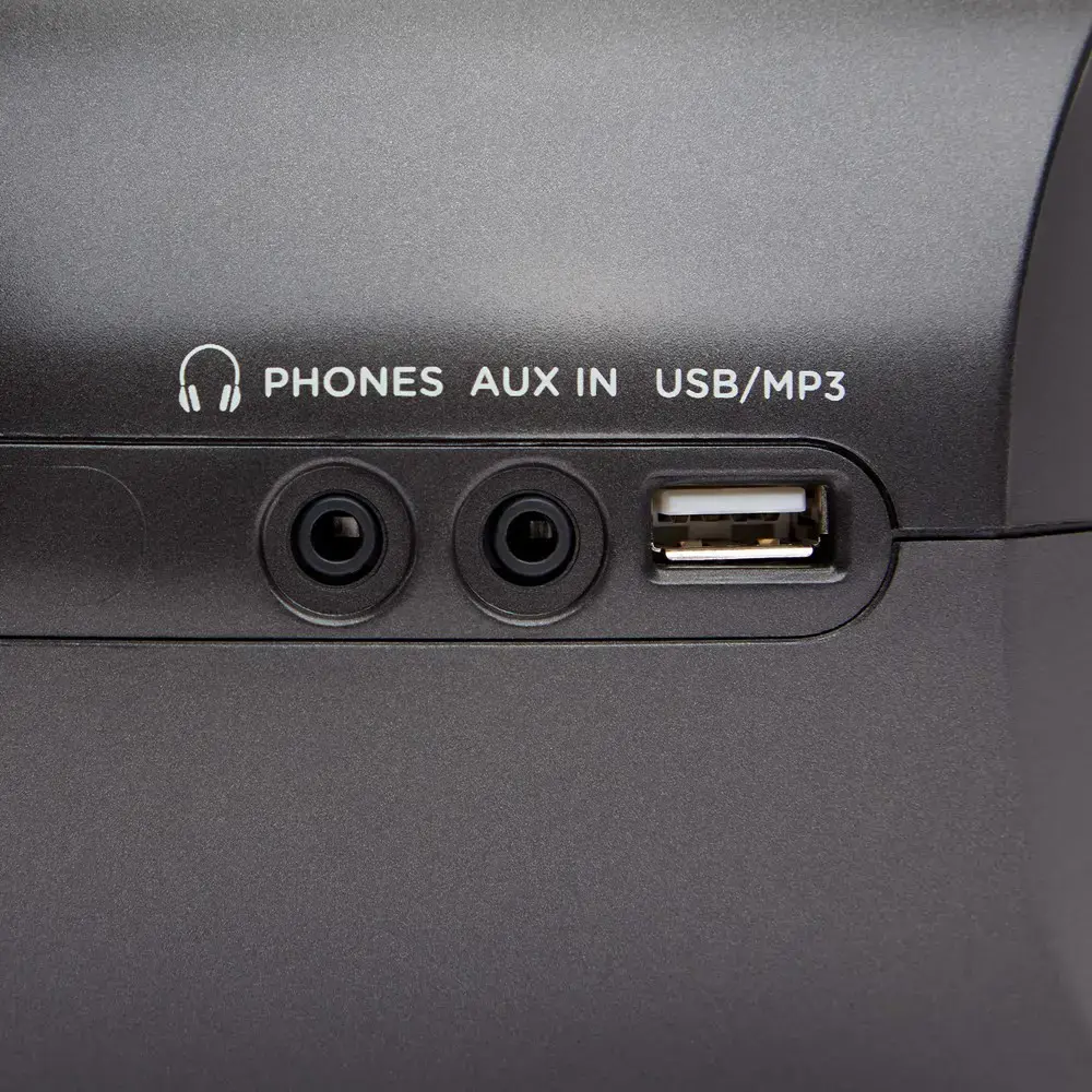 "Aiwa BBTC-550BK" nešiojamoji stereo sistema Digital 6 W Black