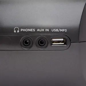 "Aiwa BBTC-550BK" nešiojamoji stereo sistema Digital 6 W Black