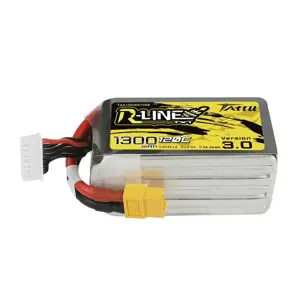 Akumuliatorius Tattu R-Line Version 3.0 1300mAh 22,2V 120C 6S1P XT60