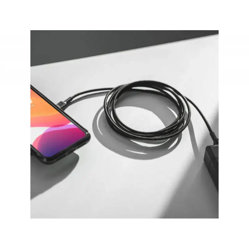 GREEN CELL kabelis GC PowerStream USB-C - USB-C 120cm Power Delivery 60W 480 Mbps Ultra Charge QC 3.0