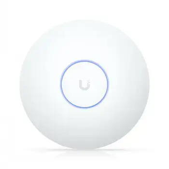 UBIQUITI U7 LONG-RANGE COMPACT, CEILING-MOUNT WIFI 7 AP WITH 5 SPATIAL STREAMS AND EXTENDED SIGNAL RANGE