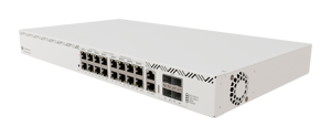 Switch MIKROTIK CRS320-8P-8B-4S+RM 17x10Base-T / 100Base-TX / 1000Base-T 4xSFP+ CRS320-8P-8B-4S+RM