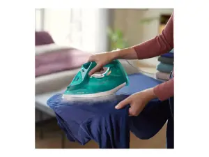 "Philips" 3000 serijos garinis lygintuvas 2400 W, garinis lygintuvas, keraminis padas, 1,9 m, 180 g/min, turkio spalvos, 40 g/min