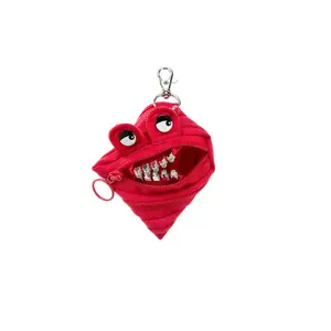 Pakabukas - Piniginė, Grillz Monster Mini Pouch, ZPTM-GR-RI, Raudona