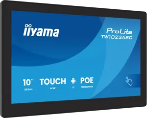 iiyama ProLite TW1023ASC-B3P, 10.1” PCAP 10pt touch screen with Android, iiSignage²