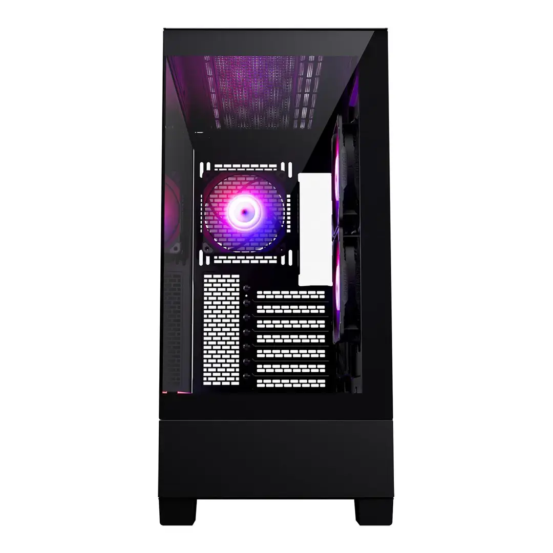 "Phanteks XT VIEW Mid Tower" juodos spalvos