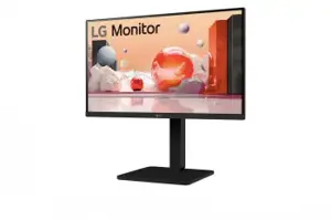 LCD Monitor LG 27" Panel IPS 1920x1080 16:9 100Hz Matte Speakers Swivel Pivot Height adjustable Tilt Colour Black 27BA550-B