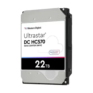 "Western Digital Ultrastar DC HC570" serverio standusis diskas WUH722222AL5204 (22 TB; 3,5"; SAS)
