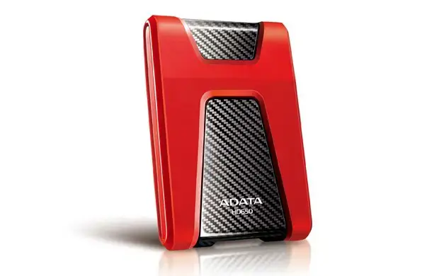 ADATA HD650 1TB USB3.1 RED ext. 2,5 colio