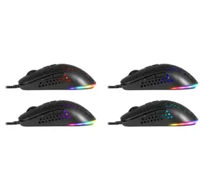 Žaidimų, optinė, laidinė pelė DEFENDER GM-620L SHEPARD 12800dpi 7P RGB