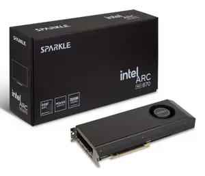 Vaizdo plokštė SPARKLE Arc Pro B70 32 GB, GDDR6, SBP70W-32G