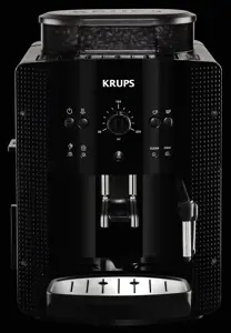 Kavos aparatas Krups EA8108, 1,8 litrai, 1450 W, Juoda, Automatinis