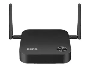 "BenQ InstaShow WDC10 EU/UAE/JP" belaidis vaizdo ir garso prailgintuvas, c:Black