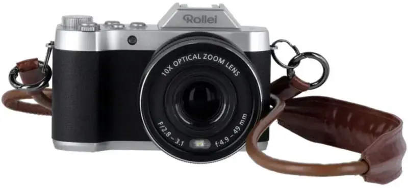 Rollei Powerflex 10x Retro, black/silver