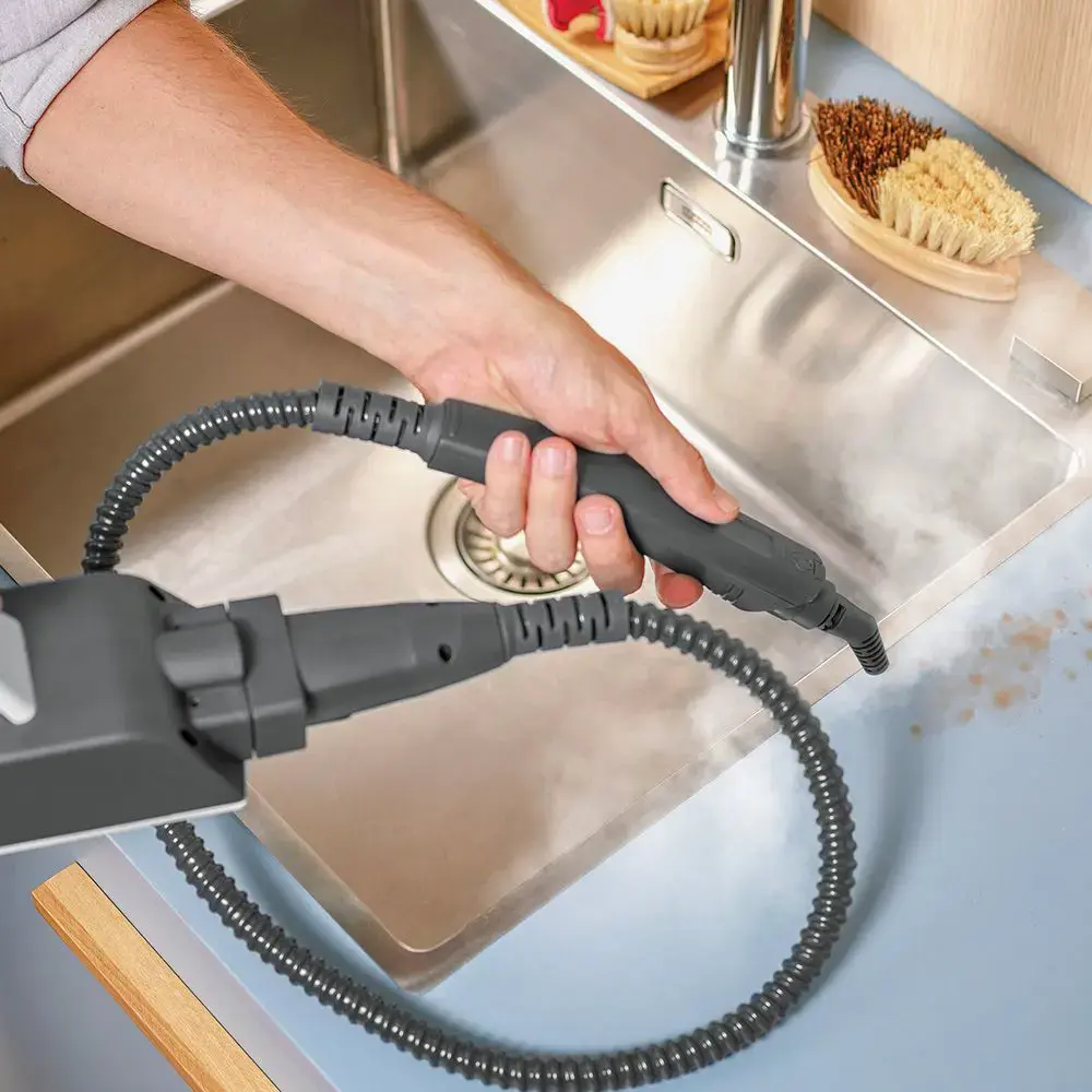 "Polti" garų šluota su integruotu nešiojamuoju valytuvu PTEU0305 Vaporetto SV620 Style 2-in-1 Galingumas 1500 W, vandens bakelio talpa 0,5 l, mėlyna/balta