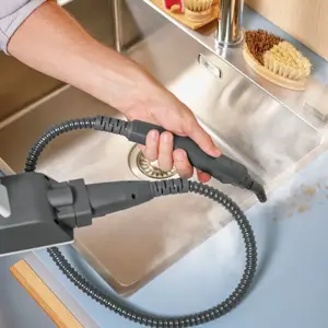 "Polti" garų šluota su integruotu nešiojamuoju valytuvu PTEU0305 Vaporetto SV620 Style 2-in-1 Galingumas 1500 W, vandens bakelio talpa 0,5 l, mėlyna/balta