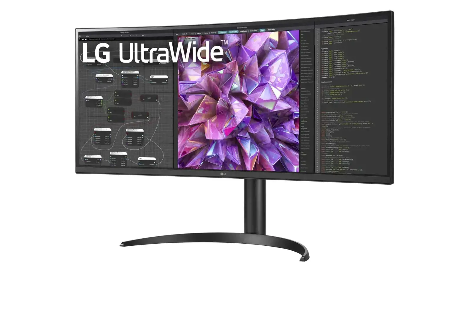 Monitorius LG 34WQ75C-B, 86.4 cm (34"), 3440 x 1440 pixels, Quad HD, LCD, 5 ms, Black