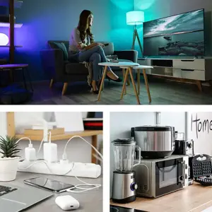 QOLTEC 50104 Apsauga nuo viršįtampių Qoltec 4 maitinimo lizdai 1,5 m