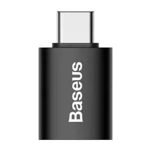 "Baseus Ingenuity" serijos kištukinis adapteris iš C tipo USB į A 3.2 gen 1 juodos spalvos (juodas)