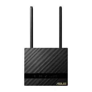 ASUS 4G-N16, "Wi-Fi 4" (802.11n), vienos juostos (2,4 GHz), Ethernet LAN, 3G, 4G, juoda