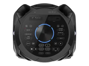 "Sony" didelės galios garso sistema MHC-V73D USB prievadas, FM radijas, NFC, "Bluetooth