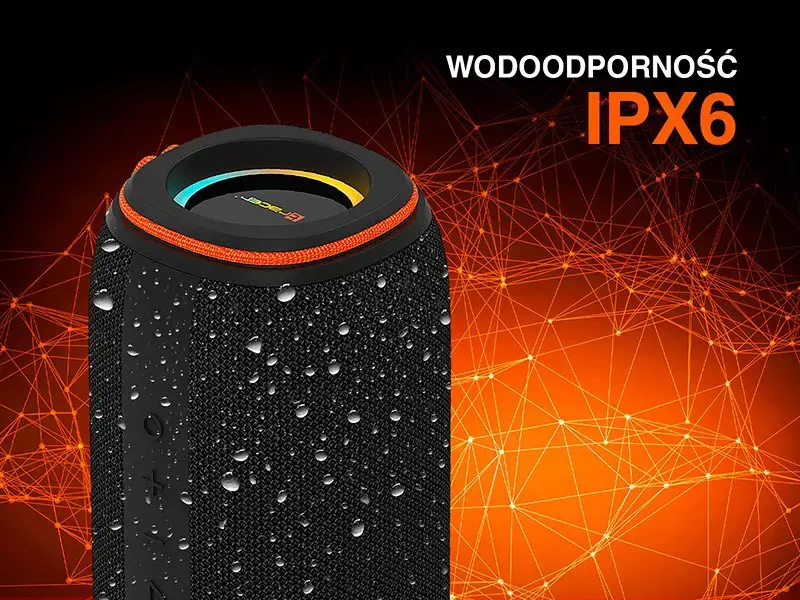 Tracer XtremeBeat Ultra TWS Portable Bluetooth Speaker Black 25 W