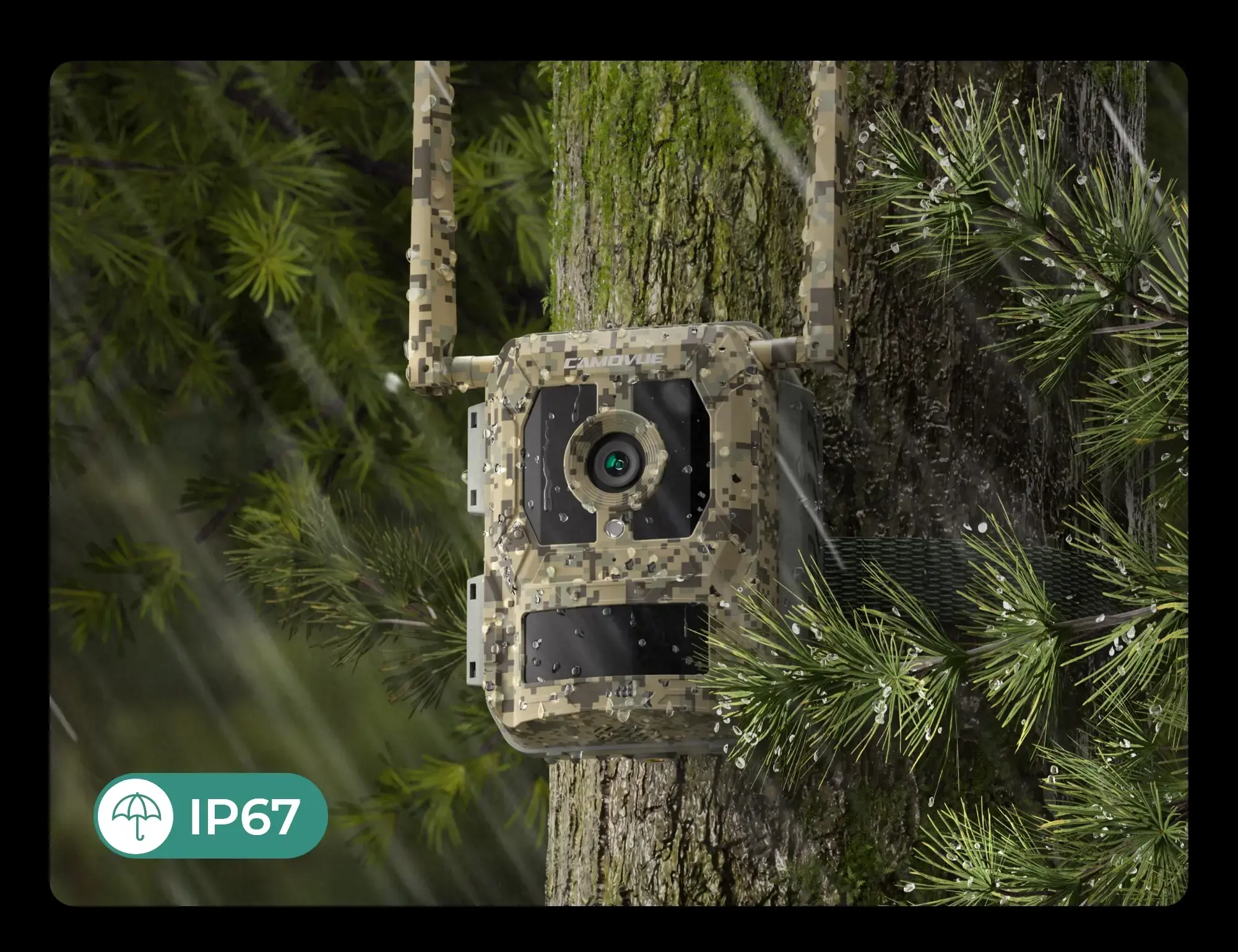 Reolink | 4K 4G Cellular Trail Camera with Live Streaming | Talon Series S130 | Trail | 8 MP | 4mm/F1.6 | IP67 | H.265 | MicroSD Card, up to 256 GB