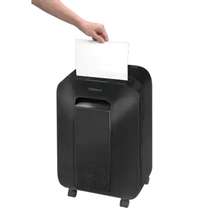 "Fellowes Powershred LX200", 4 x 12 mm, 22 l, jutiklinis, 4 ratukai, 2000 mm/min, 12 lapų