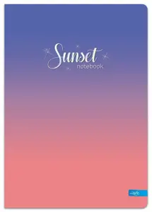 Sąsiuvinis(platus) A5 32lap. 80g SUNSET lang.