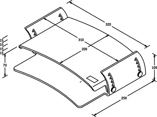 "Neomounts by Newstar" monitoriaus / nešiojamojo kompiuterio laikiklis, 25 kg, skaidrus