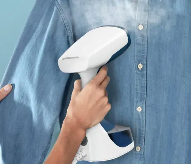 Tefal Access Steam Easy DT7130 Handheld garment steamer 0.15 L 1400 W Blue, White