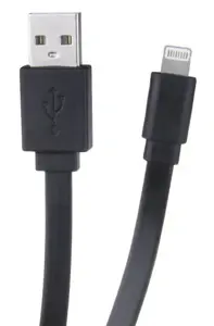 AVACOM LIG-120K USB CABLE - LIGHTNING, 120CM, BLACK
