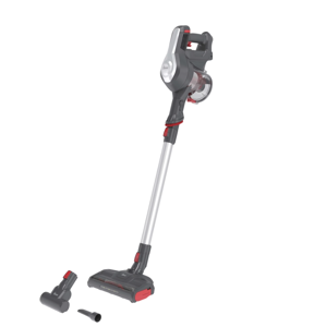 Hoover HF122GPT 011, Bagless, Titanium, 0.9 L, Rubber, Dry, Cyclonic, Fabric