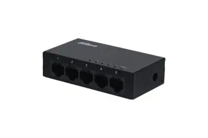 TINKLO KOMUTATORIUS 5 PRIEVADŲ 10/100/1000M/PFS3005-5GT-V2
