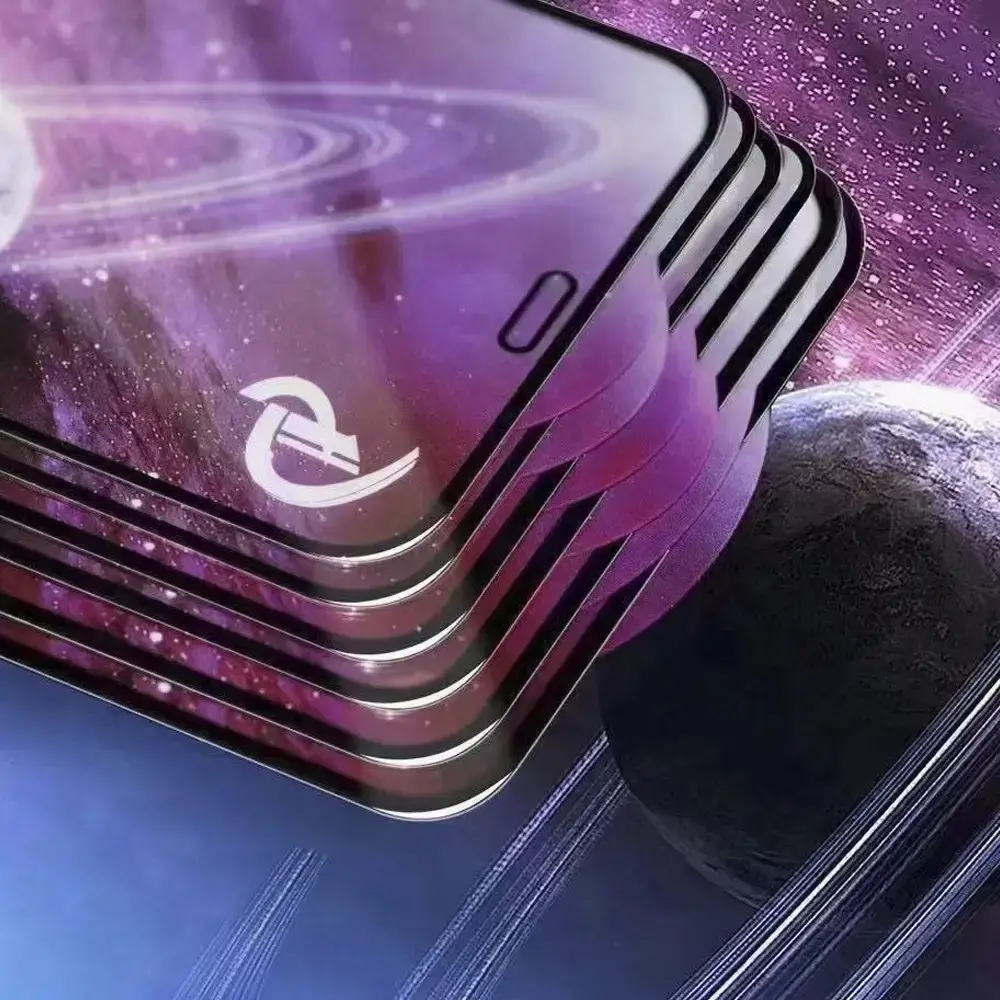 LCD apsauginis stikliukas 9D Full Glue Xiaomi Redmi 9A/9C/9I/9AT/10A/A1/A1+/A2 juodas