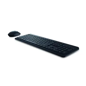 DELL KM3322W, Full-size (100%), Wireless, RF Wireless, Black, Mouse included