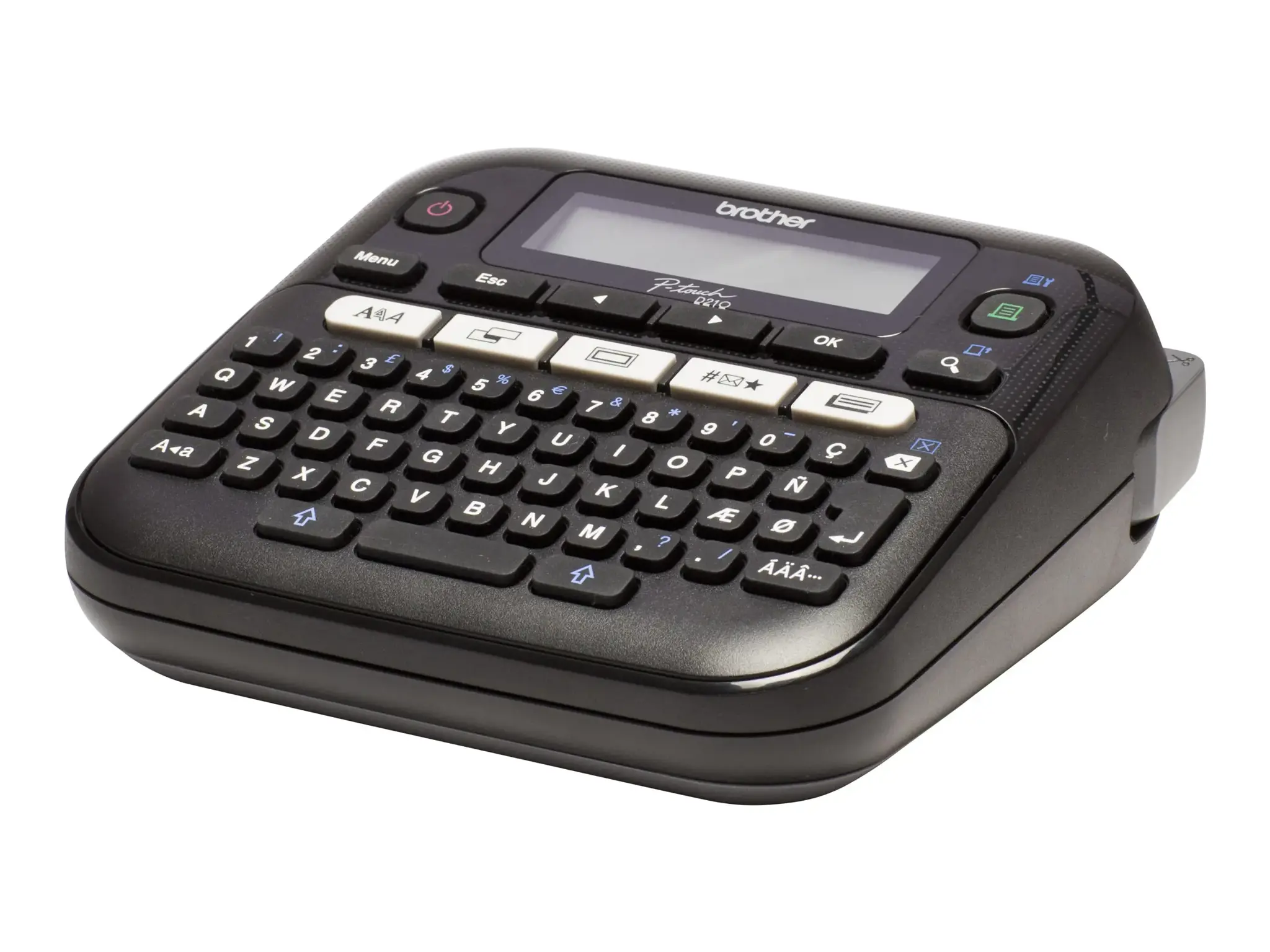 Brother PT-D210VP, QWERTY, terminis perkėlimas, 180 x 180 DPI, 20 mm/s, AAA, juoda