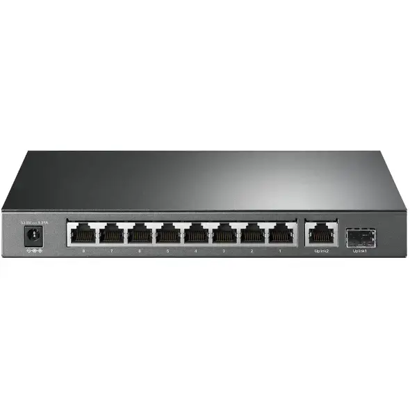 "TP-Link" 10 prievadų gigabitinis stalinis komutatorius su 8 prievadais PoE+, nevaldomas, Gigabit Ethernet (10/100/1000), maitinimas per Ethernet (PoE)